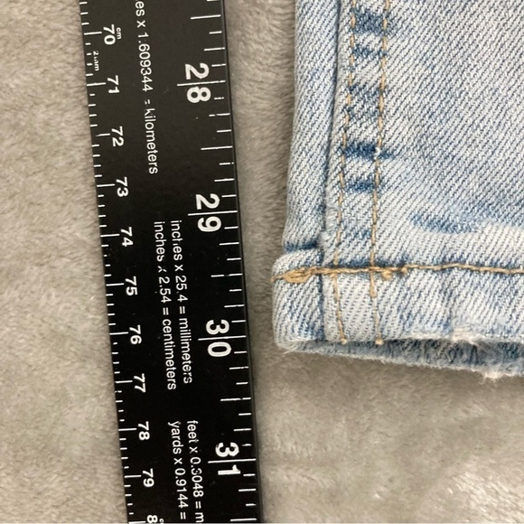 RSQ Jeans Toronto Slim Taper Light Wash Vintage Flex Ripped Jeans 28 x 32 - Picture 10 of 10